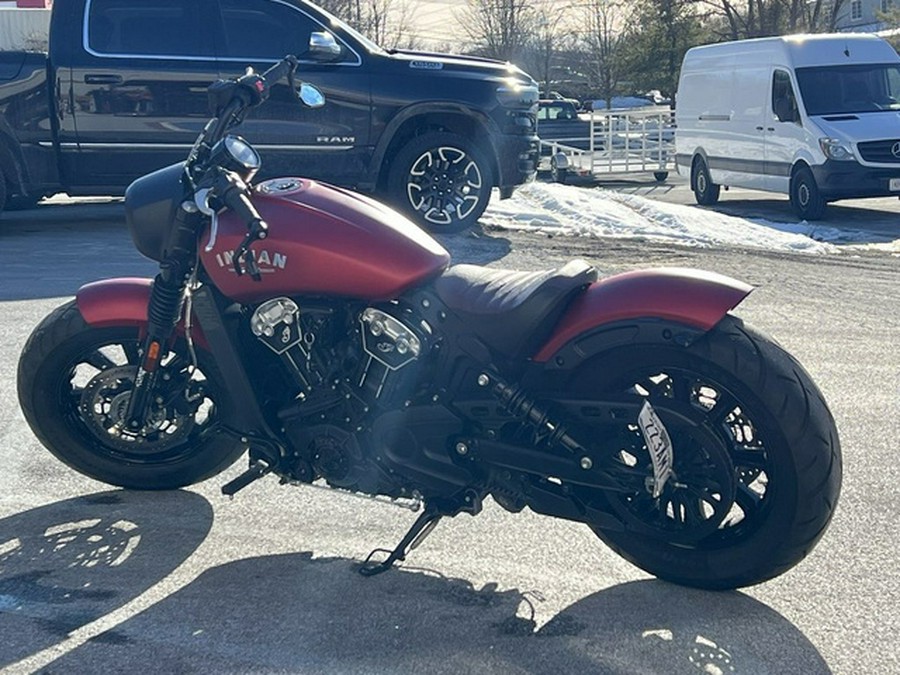 2023 Indian Scout Bobber ABS Ruby Smoke