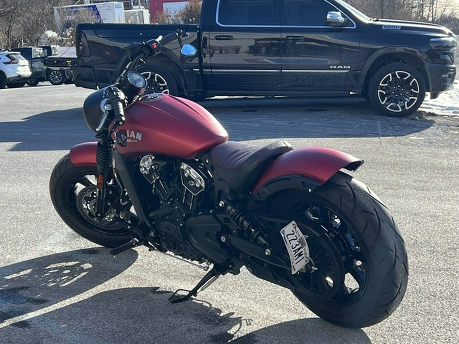 2023 Indian Scout Bobber ABS Ruby Smoke
