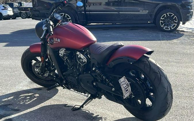 2023 Indian Scout Bobber ABS Ruby Smoke