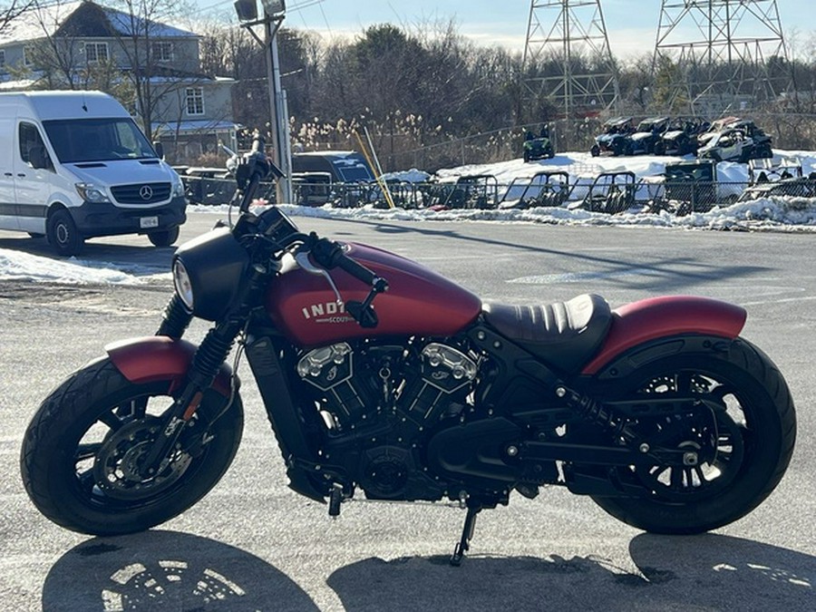2023 Indian Scout Bobber ABS Ruby Smoke