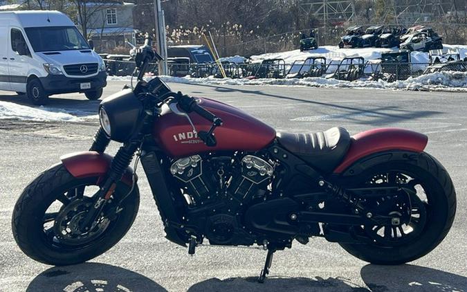 2023 Indian Scout Bobber ABS Ruby Smoke