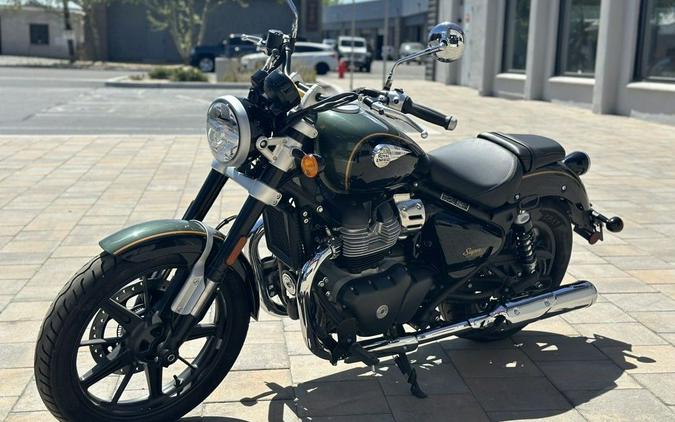 2024 Royal Enfield Super Meteor 650 Interstellar Green