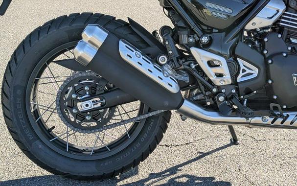 2025 Triumph Scrambler 400 XC Racing Yellow