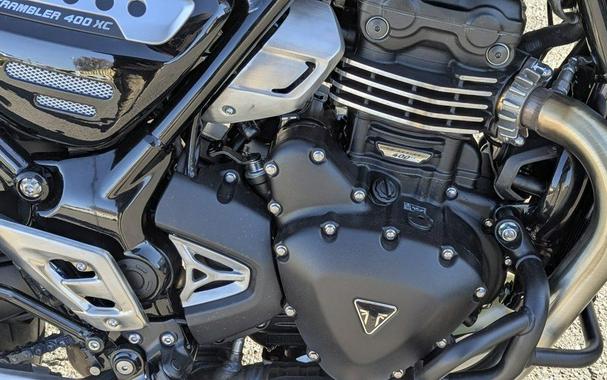 2025 Triumph Scrambler 400 XC Racing Yellow