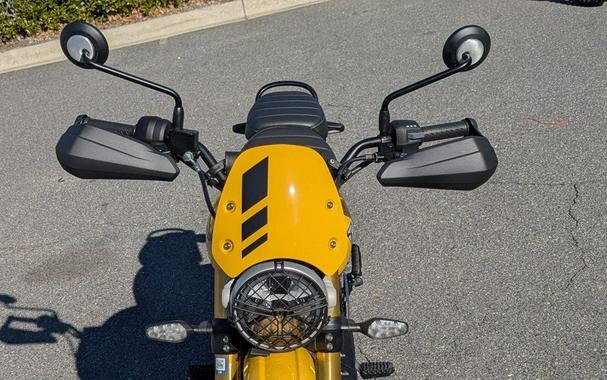 2025 Triumph Scrambler 400 XC Racing Yellow