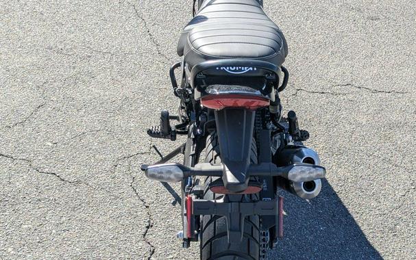 2025 Triumph Scrambler 400 XC Racing Yellow