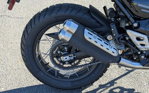 2025 Triumph Scrambler 400 XC Racing Yellow