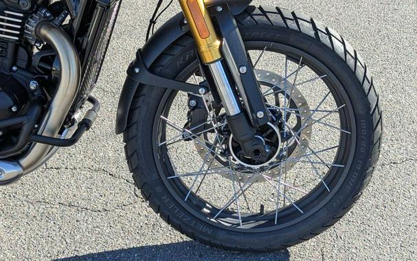 2025 Triumph Scrambler 400 XC Racing Yellow