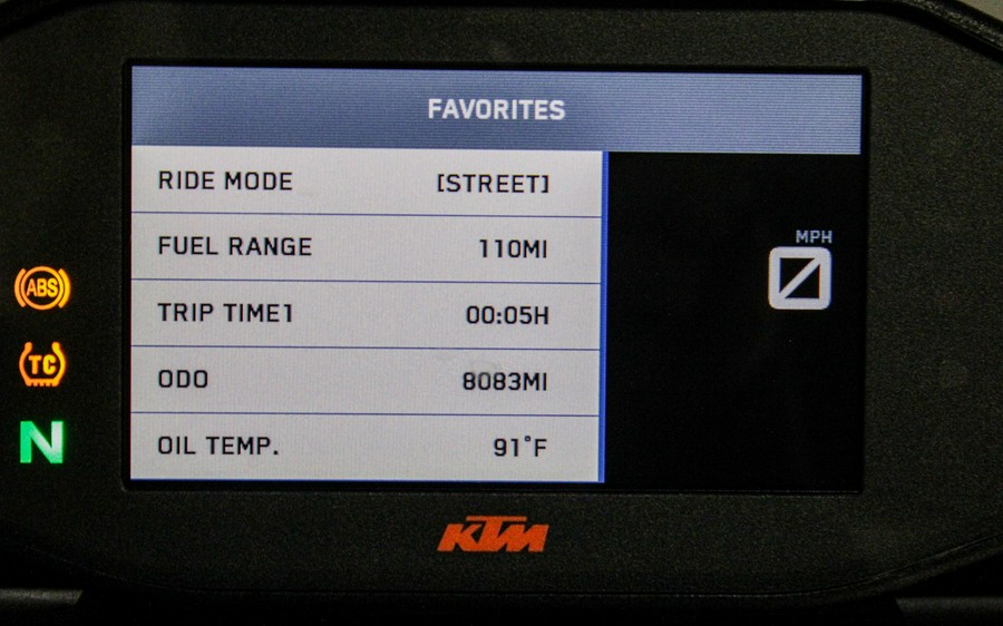 2017 KTM 1290 Super Duke R