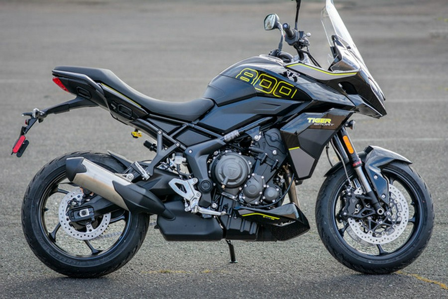 2025 Triumph Tiger Sport 800 Sapphire Black