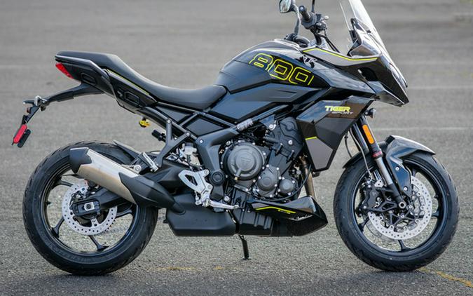 2025 Triumph Tiger Sport 800 Sapphire Black