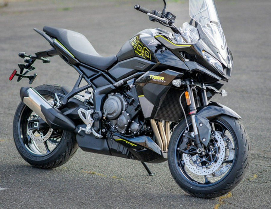 2025 Triumph Tiger Sport 800 Sapphire Black