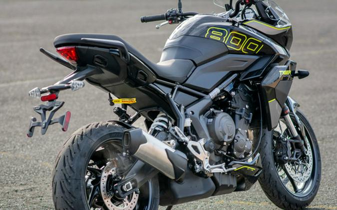 2025 Triumph Tiger Sport 800 Sapphire Black