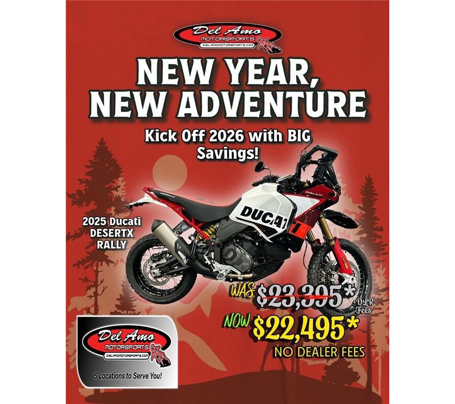 2025 Ducati DESERTX RALLY