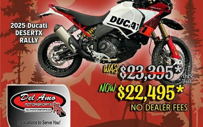 2025 Ducati DESERTX RALLY
