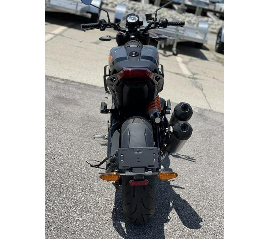 2023 Indian Motorcycle® FTR Stealth Gray/Orange Burst