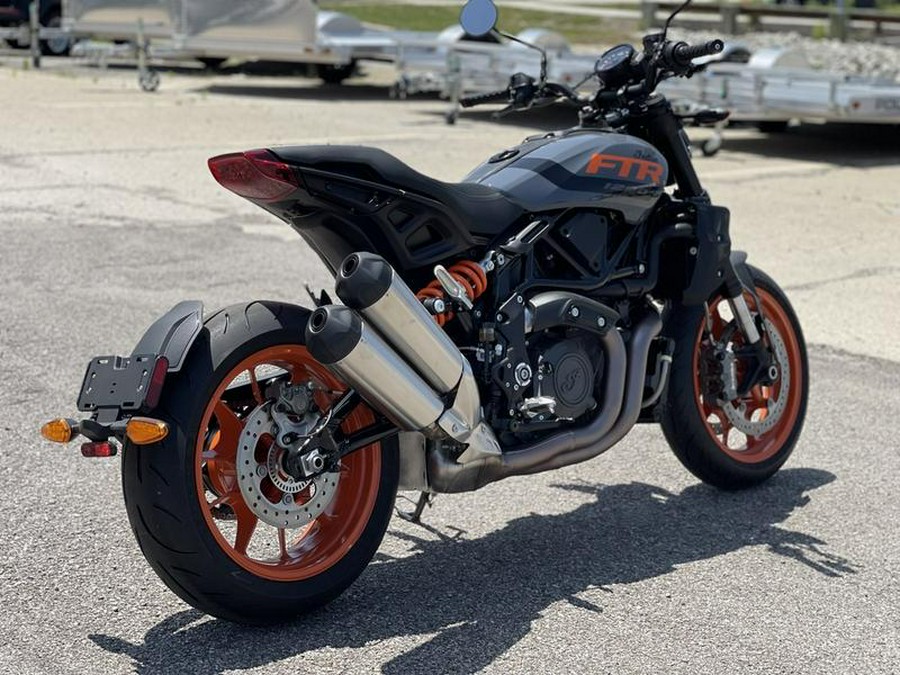 2023 Indian Motorcycle® FTR Stealth Gray/Orange Burst