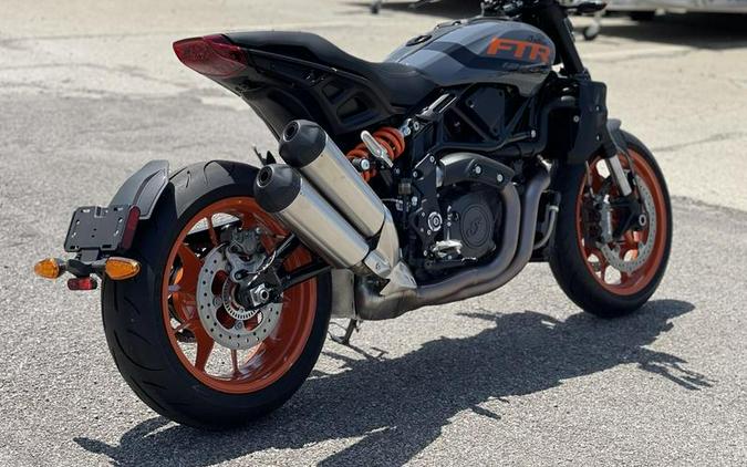 2023 Indian Motorcycle® FTR Stealth Gray/Orange Burst