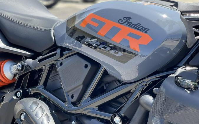 2023 Indian Motorcycle® FTR Stealth Gray/Orange Burst