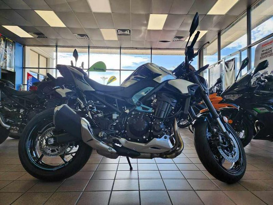 2025 Kawasaki Z900 ABS Galaxy Silver/Metallic Spark Black