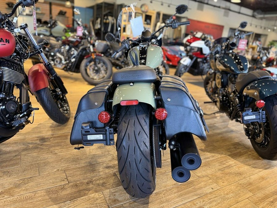 2025 Indian Super Chief Dark Horse Moss Green