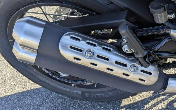 2025 Triumph Scrambler 400 XC Vanilla White