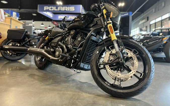 2026 Indian Motorcycle 101 SCOUT ONYX BLACK CRYSTAL W GRFX 49ST Base