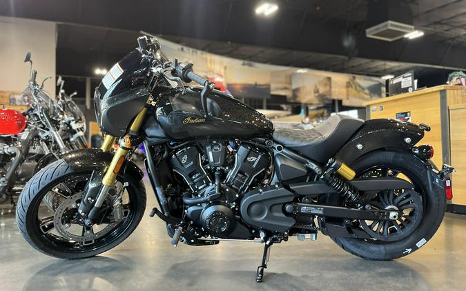 2026 Indian Motorcycle 101 SCOUT ONYX BLACK CRYSTAL W GRFX 49ST Base