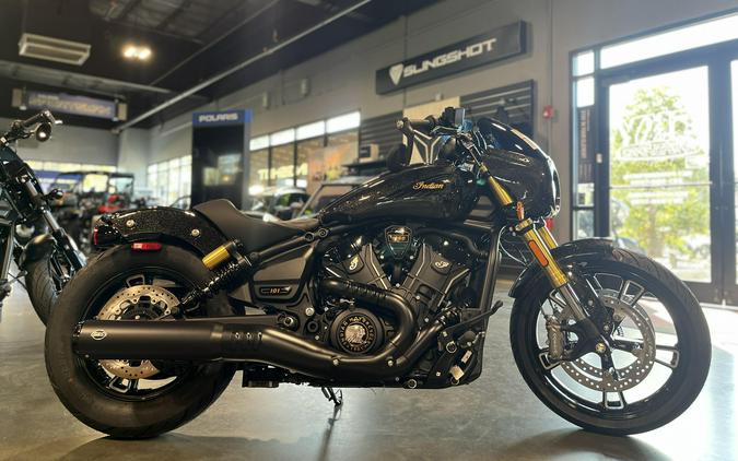 2026 Indian Motorcycle 101 SCOUT ONYX BLACK CRYSTAL W GRFX 49ST Base
