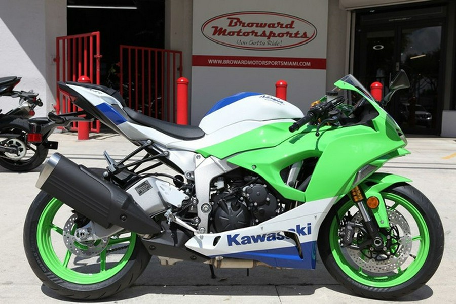 2024 Kawasaki Ninja ZX-6R 40th Anniversary Edition ABS