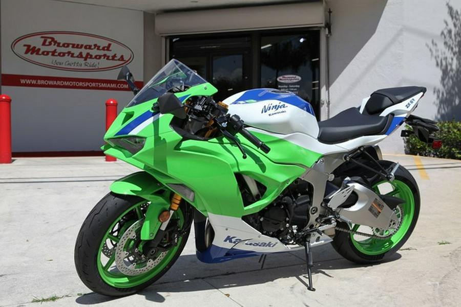 2024 Kawasaki Ninja ZX-6R 40th Anniversary Edition ABS