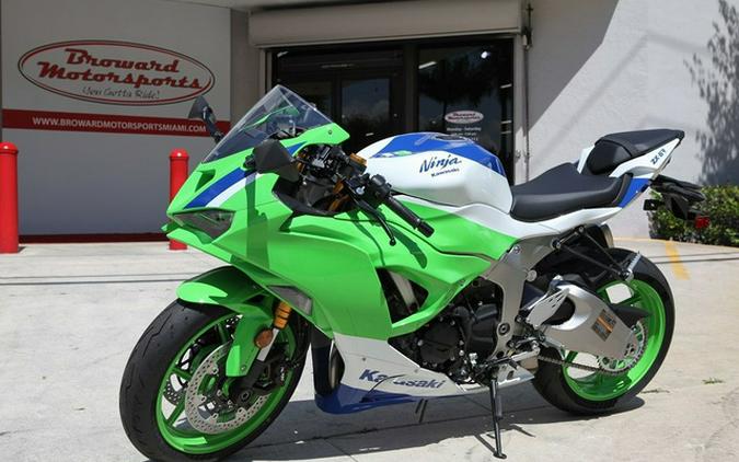 2024 Kawasaki Ninja ZX-6R 40th Anniversary Edition ABS