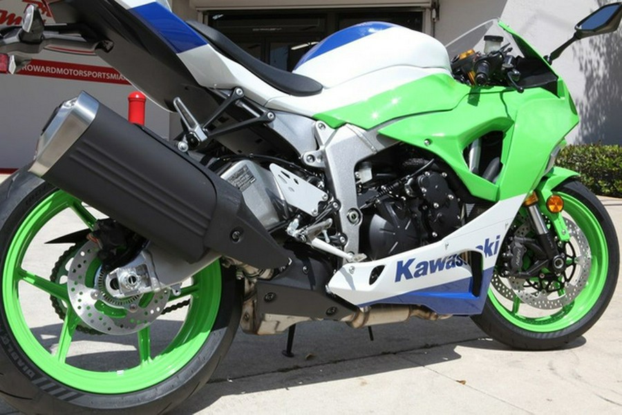 2024 Kawasaki Ninja ZX-6R 40th Anniversary Edition ABS