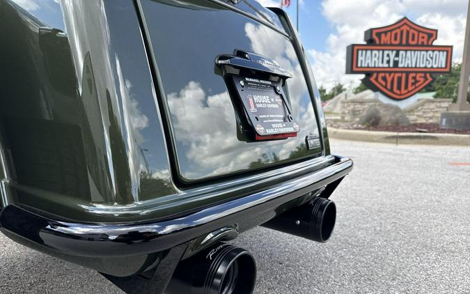 2026 Harley-Davidson® Street Glide 3 Limited Olive Steel Metallic / Vivid Black Black Trim