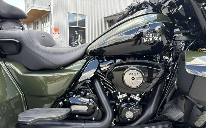 2026 Harley-Davidson® Street Glide 3 Limited Olive Steel Metallic / Vivid Black Black Trim