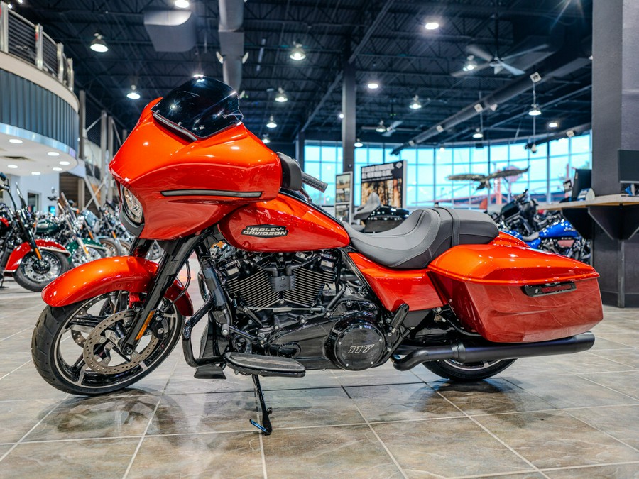 2024 Street Glide With Custom Painted Inner Fairing