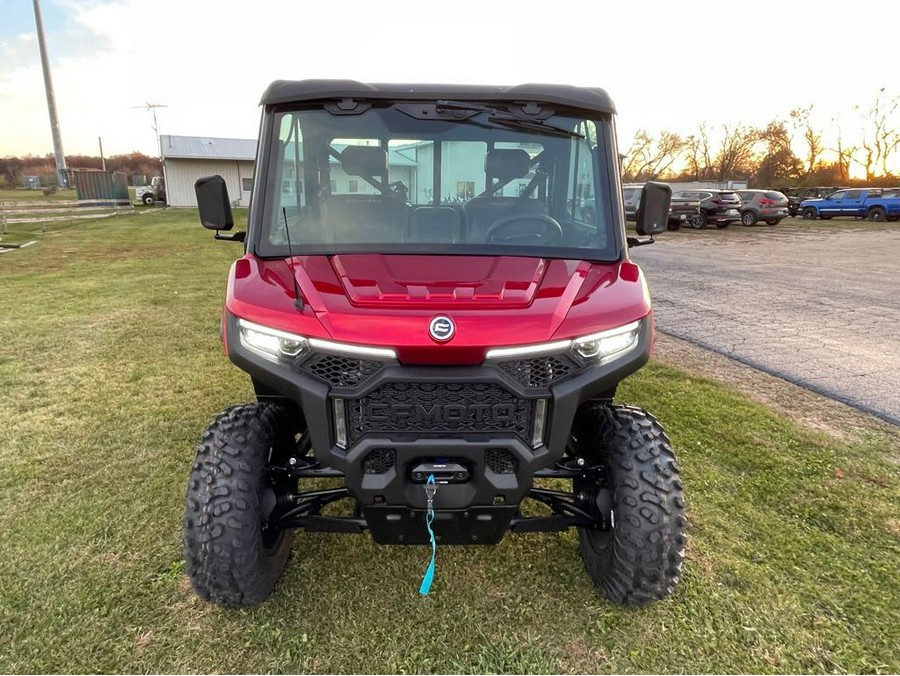 2026 CFMOTO UFORCE U10 PRO HIGHLAND - BORDEAUX RED