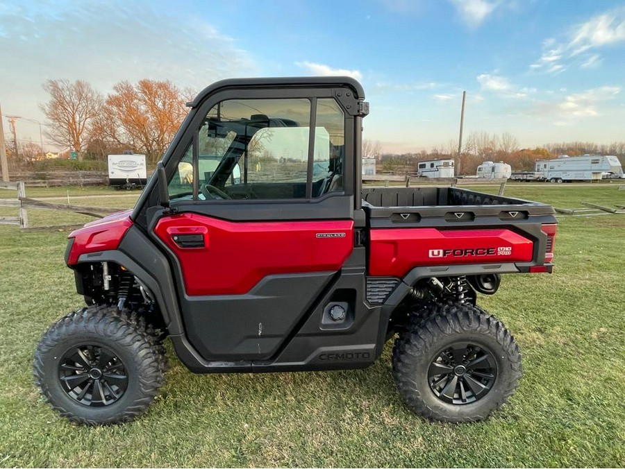 2026 CFMOTO UFORCE U10 PRO HIGHLAND - BORDEAUX RED