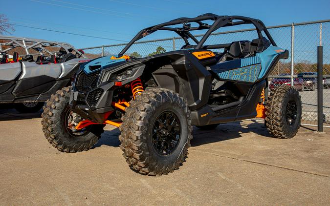 2026 Can-Am® Maverick X3 DS Turbo Scandi Blue & Orange Crush