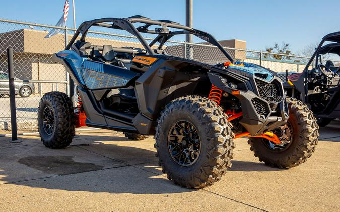 2026 Can-Am® Maverick X3 DS Turbo Scandi Blue & Orange Crush
