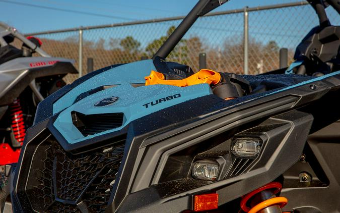 2026 Can-Am® Maverick X3 DS Turbo Scandi Blue & Orange Crush