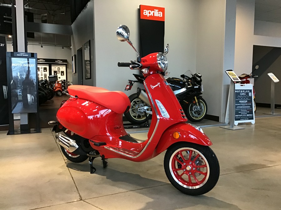 2023 Vespa Primavera 150 Red