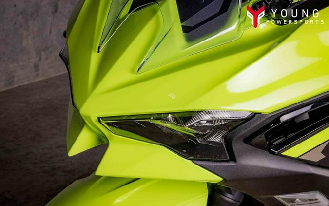 2026 Kawasaki Ninja 500 ABS Metallic Yellowish Green/Ebony