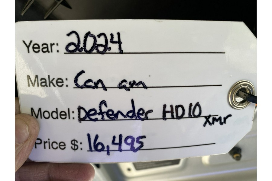 2024 Can-Am DEFENDER XMR HD10