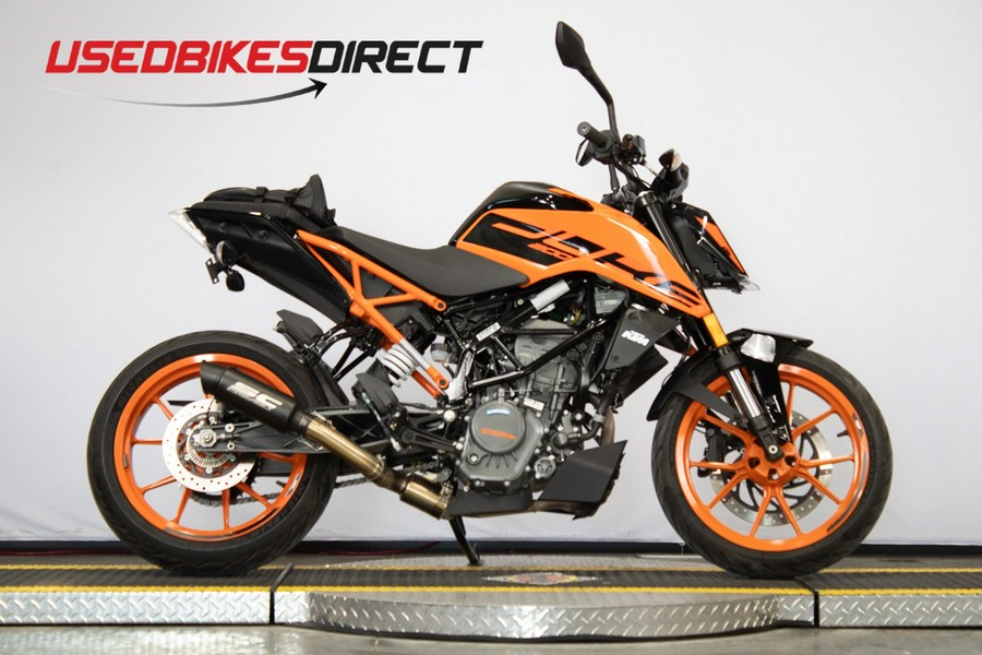 2022 KTM Duke 200 - $4,499.00