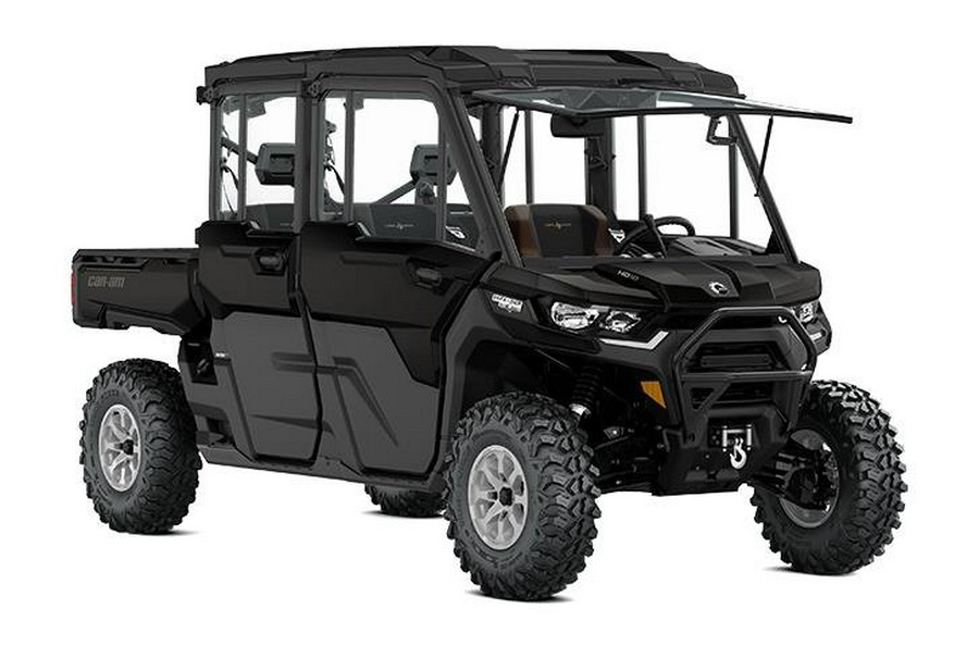 2024 Can-Am 6LRA Defender Max/Limited Lone Star Night Black