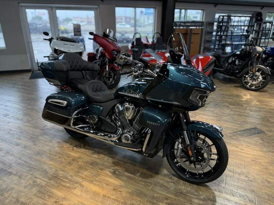 2026 Indian Motorcycle® Pursuit® Limited 112 Cascade Green with Black Metallic