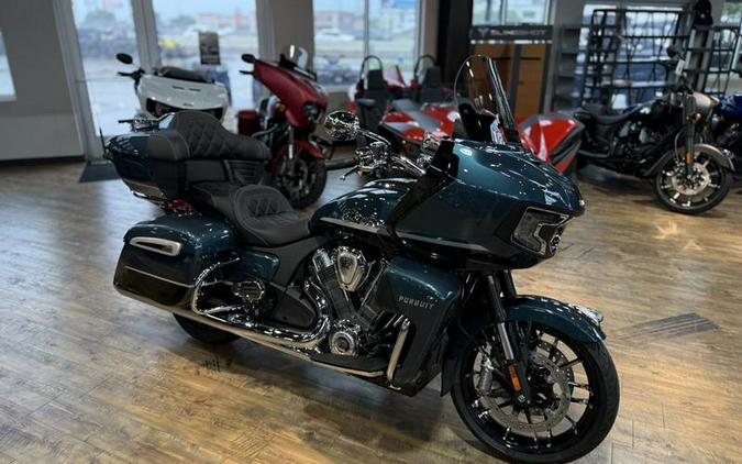 2026 Indian Motorcycle® Pursuit® Limited 112 Cascade Green with Black Metallic