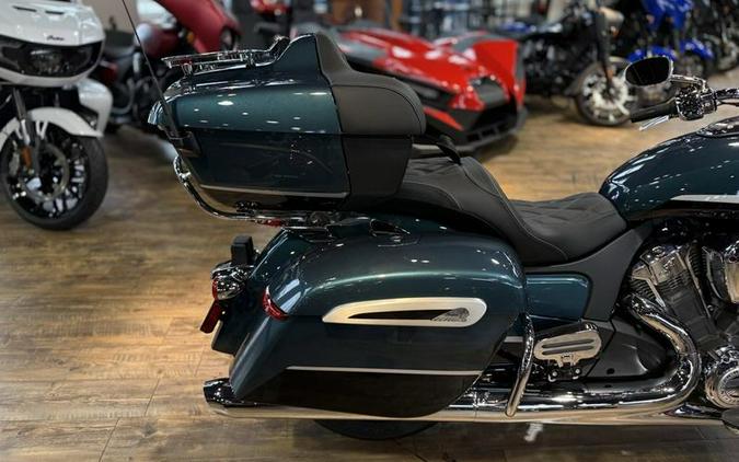 2026 Indian Motorcycle® Pursuit® Limited 112 Cascade Green with Black Metallic