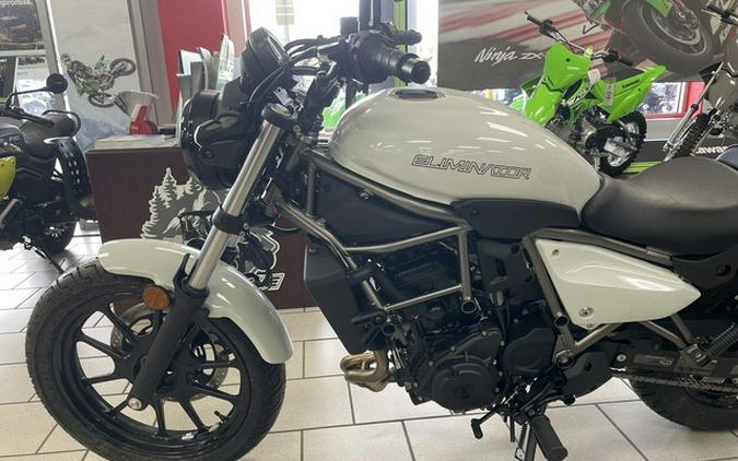 2024 Kawasaki Eliminator ABS Pearl Robotic White SE ABS